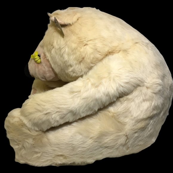 Cuddletown Jumbo Teddy Bear Plush Huge Stuffed Animal Beige Bumble Bee Toy 30" - Picture 4 of 11